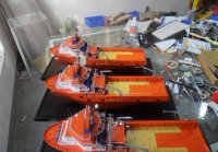 customized model of 80m AHTS VESSEL of type UT 712 CD